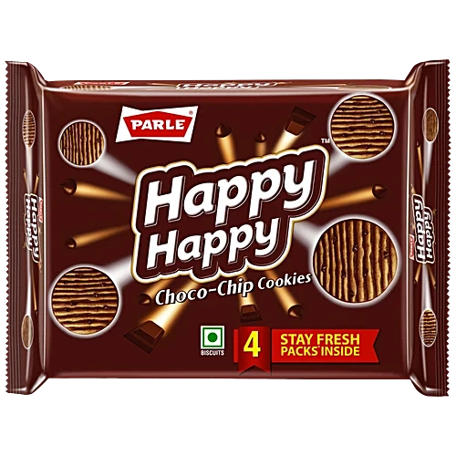 PARLE Happy Happy Choco-Chip Cookies Biscuit  (400 g)